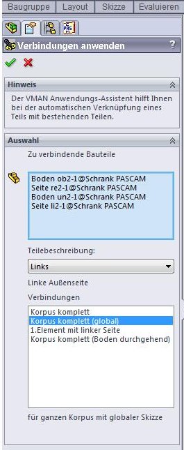 Verbindungsautomatismus